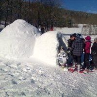 le gros igloo des Moises réalisé par Fabrice